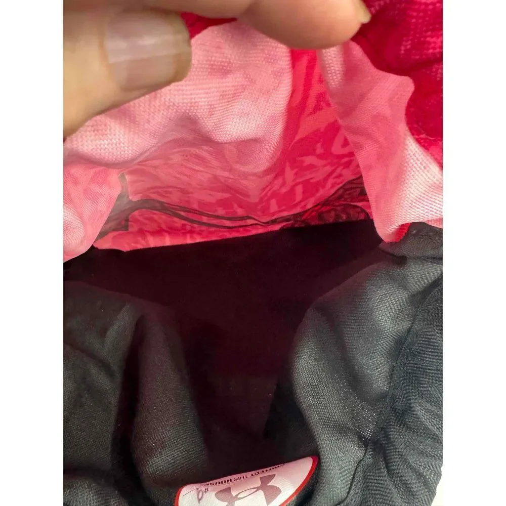 Under Armour Red‎ Graphic Logo Drawstring Sackpack Bag